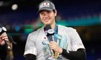 大谷翔平が優勝後にMLBレジェンドから質問攻め「なぜトラウトにあんなエグい球を」に何と答えた？