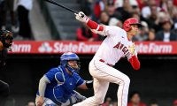 【MLB】大谷翔平、反撃の狼煙・右翼線への技あり二塁打　トラウト逆転弾でエ軍が打撃戦を制す
