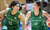 日立ハイテククーガーズの鶴見彩と山口里奈がWリーグ自由契約選手リスト入り