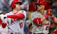 大谷翔平、ヌートバーの再会＆対戦に現地メディアも熱視線！WBCでのエピソードも紹介「両選手は重要な役割を果たした」