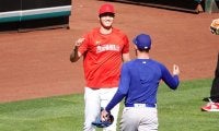 【MLB】大谷翔平の“ニコニコ”が「すごく嬉しそう」　野球でつながる再会劇「とても素敵」