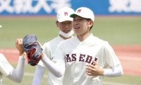 打線が沈黙し、敗戦。４位で大会を終える／慶大戦
