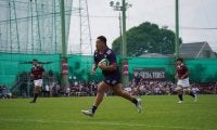 ［ラグビー］キャプテンがトライを決めるも名門・早大に敗北