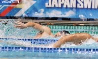 男女両主将が100m平泳ぎで悔しい２位　４継は女子３位、男子２位でメダル獲得！／日本学生選手権２日目