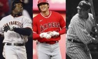 ルース、ボンズ、ゲーリック…偉大な大打者の記録に並んだ大谷翔平！ 無双状態の偉才に驚嘆の声「21年を上回る勢い」