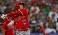 【MLB】大谷翔平、弾丸25号の日米通算200号達成を“トラウタニ弾”で祝砲　実況も「彼は違う惑星から来た」と大興奮
