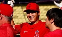 【MLB】ニコニコが止まらない「大谷くんもうれしそう」　元助っ人と“懐かし対面”が反響