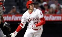 【MLB】大谷翔平、快足二塁打もエ軍4連敗　腕の疲労から強行出場も…今季ワースト借金6に