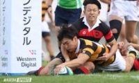 鋭いディフェンスが光り、成蹊大に46ー16で快勝！