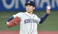 鷹が國學院大・武内の1位公表　西武と競合…小久保新監督「どのスカウトに聞いても1番」