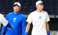 イチロー＆松坂大輔が並んで打撃練習　vs高校女子選抜戦前に“夢の共演”実現