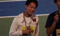 男子100メートルで稲毛が２位！男子400メートル新上も７位入賞／日本学生個人選手権２日目