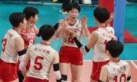 春高バレー　古川学園、大会２連覇へ初戦突破　本田「会場に慣れるように」