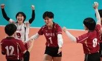 春高バレー　女子の旭川実がベスト４進出　高校総体準優勝の都市大塩尻をフルセットで撃破