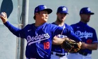 【MLB】山本由伸、日本時間18日にライブBP登板へ　実戦モードで大谷翔平、ベッツ、フリーマンと対戦か