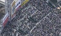 好天のセンバツ準決勝　甲子園球場にぎわう　観衆は3万3900人