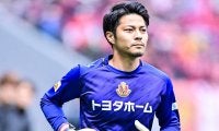 【10人で磐田に勝利した名古屋。36歳GK武田洋平の、ただの代役ではない存在感(1)】MF米本拓司が「本来ならセカンドキーパーじゃないぐらいのポテンシャル」と話す揺るぎない信頼感