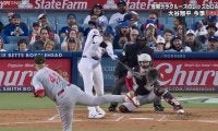 逆方向に引っ張った！ 大谷翔平のとんでもないナ・リーグトップ弾にファン驚愕「軽打かと思った」「なんであれが入るんだw」