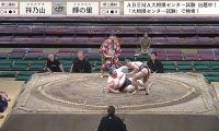 17歳の序二段力士、109キロ差の超巨漢をわずか“3秒”でゴロン 一瞬の妙技に「おぉ」館内どよめき