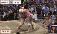 人気力士、土俵際で粘るガチンコな姿に視聴者がゾッ…元若乃花「大怪我する。心配で心配で見ていた」取組後には安堵の声も
