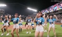 こんなの見たことない… 日韓チアリーダーがガチすぎる“きつねダンス” 球場が爆上がり「キレッキレだな」「ここまでになるとは」
