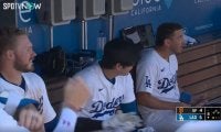 大谷翔平に一体、何が起こったのか…！？ ベンチで一瞬見せた“リアクション”がヤバすぎるとネット沸騰！「えっ？ｗ」「テンション高すぎ」
