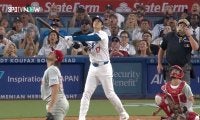 大谷翔平、外野フライでホームラン超え！？ 衝撃の“182キロ右飛”に驚きの声「テオのHRより打球速度速いやん」
