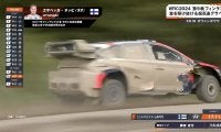 「何か吹っ飛んだ」世界最速ラリーで突如“謎の”異音 「よく走れてるなこれ」衝撃バーストの瞬間にファン驚愕