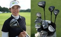 原英莉花はドライバーもアイアンもタイトリストへ 新しい「GT2」を投入