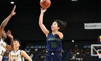 岐阜女子を得点で引っ張った三宅香菜…今後に向けて「大事な場面でシュートを決め切れるように」