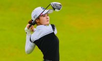 川崎春花が単独首位発進 2週連続Vかかる河本結は66位