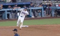 大谷翔平、打球が“早すぎて”慌てて帰塁！ フェンス直撃も異例のシングルヒット「早すぎる弾道」に驚き