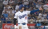 大谷翔平、今季6度目の三塁打で300塁打到達＆38個目盗塁成功　チームは代打の勝ち越し3ランで3連勝
