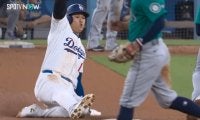 速すぎる大谷翔平、39個目の盗塁で見せた「自信に満ちた」振る舞い 捕手は投げることすらできず落胆