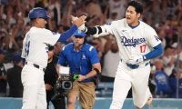 大谷翔平、サヨナラ満弾は“記録づくし”　「40-40」達成、ハム時代含め初体験も