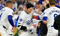 大谷翔平のヘルメットが「私の頭に直撃！」　歓喜の中で…美女に起きたまさかの事態