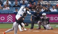 大谷翔平の“弾丸ライナー”にファン驚愕！「相手はヒヤッとしただろ」「そんなに飛ぶ？」飛距離114メートル大飛球に球場騒然の瞬間