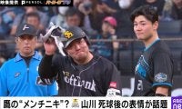 清宮だけにブチ切れ？“鷹のメンチニキ”ソフトバンク・山川穂高が死球後に見せた“表情”が話題「オモロすぎ」「キャラいいな」