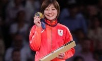 「こっちがもらい泣き」柔道金の角田夏実が“回想”した五輪決勝の舞台　4年後のロス五輪出場「年齢が36なので、次回は」