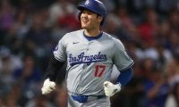 大谷翔平、爆速三塁打でリーグ1位タイの99打点　エ軍本拠地は大歓声…響くMVPコール