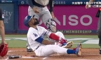ドジャースに激震！ 頼れる主砲が「痛い」死球交代　一塁まで歩くも苦悶「もう怪我はやめて」ロバーツ監督も沈痛