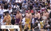 力士の化粧まわしに「バッキバキ」の力士…？ 数ある中でも異彩放つド迫力