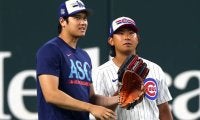 「素敵な瞬間だ」「ほっこりする」大谷翔平vs今永昇太の日本人対決直前に見られた“挨拶シーン”に米メディアが続々注目