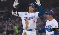 「えぐいて翔平！」大谷翔平、47号に続き2点タイムリーで104打点 トップ返り咲き決めた“鬼神”の如き表情