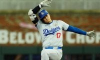 大谷翔平が雄叫び　2安打2打点で逆転勝ち貢献、松井秀喜に並ぶ日本人3位106打点