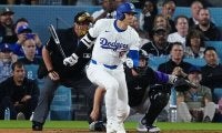 大谷翔平、第2打席に中前打で出塁　球団歴代2位タイの378塁打も…52盗塁目はお預け