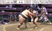 “155.7キロ差”対決で衝撃決着 真っ向勝負に館内どよめき「これぞ大相撲！」「相撲ってこういうもの」ファン興奮