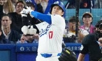 大谷翔平、23年ぶり偉業達成　爆速二塁打で到達した「395」…ジャッジも届かなかった数字
