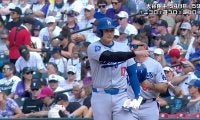ダブルスチール行くぞ！大谷翔平、史上初「54-59」はベテランへの“指令”で達成 「マジで走った」思わぬ快挙の瞬間が話題沸騰
