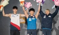 安楽が最終戦で今季リード初V　同世代の小俣と表彰台に並び立つ【リードW杯2024 最終第6戦ソウル大会】